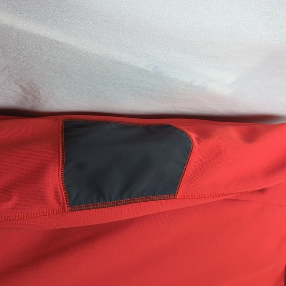 Avalanche 1/4 zip orange hooded waffle shirt - Picture 3 of 8